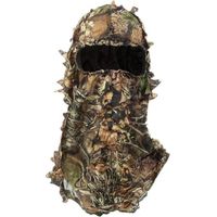 3D Feuilles Camouflage Caps, Chasse Cagoule Chapeau Feuillu de Camouflage Masque de Chasse pour Extérieur