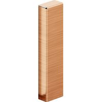 Ilcom terminale esterno sinistro FCEL per battiscopa in acciaio FC 60mm x 17mm x 10mm - Rame satinato
