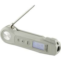 VOLTCRAFT UKT-100 Thermomètre à sonde à piquer Plage de mesure de température -40 à 280 °C lampe de poche LED, mesure I
