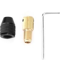 GARRYFIZH Mandrin auto-serrant miniature Accessoires pour mini perceuse électrique 0,3-3,4 mm (2 mm)