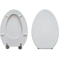 Copriwater Azzurra Marte Compatibile in Poliestere bianco