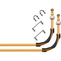 Schlüter BEKOTEC THERM HV/AS Verteileranschluss-Set Ø 10 mm 8 Heizkreise