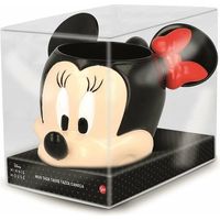 Tazza in Ceramica Minnie Mouse Forma 3D 360ml Marrone Chiaro