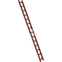 Euroline Premium Kaminkehrerleiter 14 Sprossen RAL8004 Rot