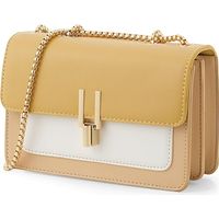 Sacs bandoulière color-block pour femmes, sacs à main en cuir, jolis sacs à main de créateurs, sac bandoulière taille moyenne