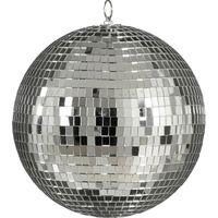 PALLINA DISCO PARTY SPECCHIO ARGENTO D25 EDELMAN