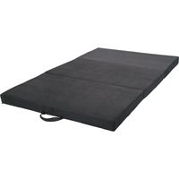 Viking Choice – Matelas pliable d'appoint 200x120x10 cm – Rembourrage mousse haute densité – Facile à déplier et à ranger – Couleur gris