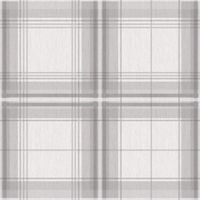 Plaid Check Tartan Wallpaper Chequed Woven Linen Effect Grey White Arthouse