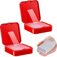 Ruban Adhésif Double Face Extra Fort 120 Pièces Lavable Ruban Transparent, Ruban Imperméable Super Fort Réutilisable Pour Diy Home Ou Voiture