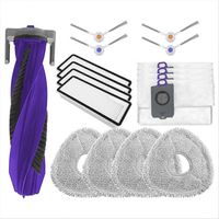 BARKBUSTERS Pièces détachées et accessoires pour balai serpillière Narwal Freo Z Ultra : brosse principale, filtre HEPA, lingettes, sacs à poussière