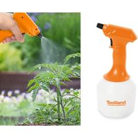 Akku Hand Drucksprüher, 1 Liter Gartenspritze mit USB Kabel