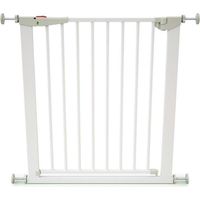 WEBABY - Barrière de sécurité bébé en acier Blanc MOBI