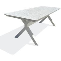 ABELLA - Table de jardin 8 places - REMARQUABLE