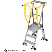 ULTRALU - PIRL PAM avec GC Saloon - 100% Réparable - Hauteur de 0,50m à 1,25m - ULTRALU - L 1,32 x l 1,18 m - Hauteur de plancher 0,75m