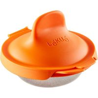 Lékué di uova, acciaio inox, arancione, 9,3 x 11 x 7,5 cm