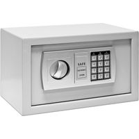 Digital safe 12x8x8in with electronic lock and emergency keys