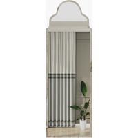 Specchio in legno "Sahmaran" - 50 x 160 cm - Beige