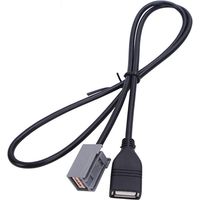 Câble USB pour Honda - Version Simplifiée pour Accord 8G, Odyssey, Geshitu - Câble de Conversion et Connexion USB