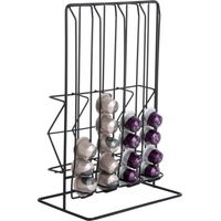 Present Time Soporte para cápsulas metálico negro 40 cápsulas