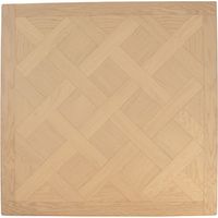 Multiplis- Chêne- Dalle Versailles - Verni- Invisible - 90x90 cm