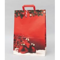 Sac cadeau rouge 36x41 cm