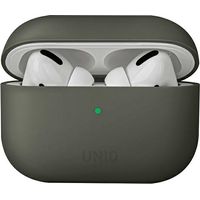 Uniq Lino AirPods Pro Silikonhülle grau/grau moos