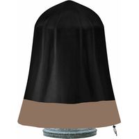 Couverture de Fontaine de Jardin couvertures de Fontaine Rondes Couverture de Fontaine extérieure Distributeur de Boisson Protecteur de Fontaine de Jardin Couverture de Cour Hiver(91.5106.7cm)