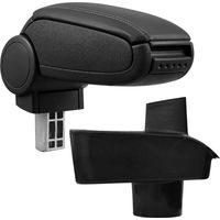 Mittelarmlehne Ford Fiesta MK7 ab 2009 mit Staufach Kunstleder Schwarz pro.tec