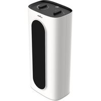 Termoventilador ceramico chequia 2000w blanco/negro oscilante 2potencias antivuelco termost.reg.38,5x17,5x12,8cm
