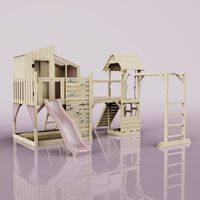 Tour de jeux Polarplay Ludvig Rosa 406 x 444 cm