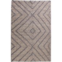 Tapis en jute grise Worgan 180 x 120 cm