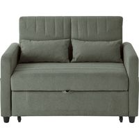Canapé Convertible Design Moderne Mousse Vert Armée 114.00x77.00x82.50 cm ZIPSOFA Canapé