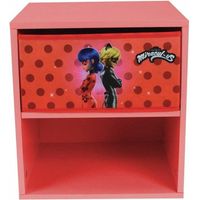 Fun House Miraculous Nachttisch Rot Melamin