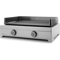 plancha gas 7000w placa hierro fundido esmaltado 60x41cm - modern g 60 i - forge adour -
