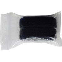 TRU COMPONENTS 908-330-Bag Nastro a strappo da incollare Lato morbido e lato rigido (L x L) 500 mm x 20 mm Nero 1 Paio/