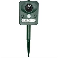 Durable Universal Solar Power Ultra Sonic OutdoorPest Repeller Scarer Dog Animal Dissuasion, Pest Taupe Mouse Rodent Possum Scarer Repellent