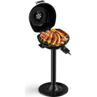 Barbecue électrique portable, antiadhésif, température réglable