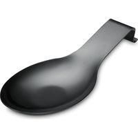 Porte-cuillère en acier inoxydable noir mat – Dimensions 9,5 pouces – Finition plaquée titane – Pour louches, spatules et pinces - 1PC-9