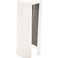 Caches paumelles universelles en nylon finition blanc en boîte de 250 - VP BOURG