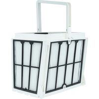 vhbw Panier filtrant compatible avec Dolphin Formel 35, 30, 40i aspirateur piscine - 26,5 x 21 x 16,5 cm