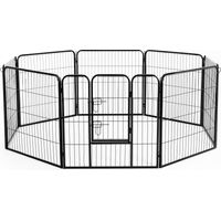 Bc-elec - 5663-1305 LAUFGITTER WELPENFREIGEHEGE WELPENAUSLAUF FREIGEHEGE HUNDEGEHEGE LAUFSTALL 80X80CM