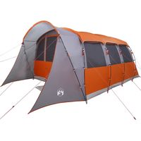Tente familiale avec toit Gris et orange 576 x 325 x 213 cm