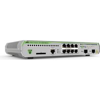 Allied Telesis AT-GS970M/10PS-50 Gestito L3 Gigabit Ethernet (10/100/1000) Supporto Power over Ethernet (PoE) 1U Nero, Grigio