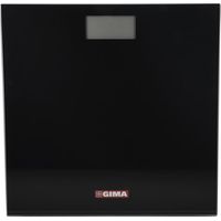 GIMA 27248 Personenwaage Quadratisch Schwarz Elektronische Personenwaage