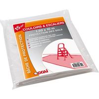 Bâche de protection 1,5 x 10 m, pour couloirs et escaliers - OCAI
