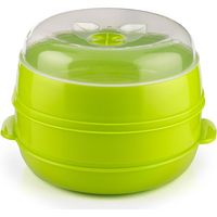 Vaporera Doble para Microondas Fresh Innovagoods