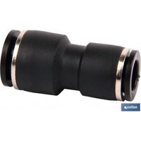 Pack de 10 raccords rapides de réduction plastique T-12/10