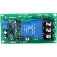 30A DC 12V Détraginage Timing Module Module Timer Board 0,1 à 5 secondes