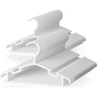 Cintres En Plastique Pour Enfants - 10 3 X 6 X 0 4 Cm - Anti-Dérapant - Pour Vêtements Bébé Et Tout-Petits De 0 À 5 Ans - Lot De 50