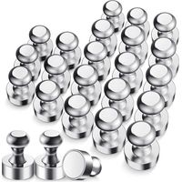 Aimant Puissant, Aimants, 12x16mm Aimant Frigo Extrêmement Puissant, Plaque Magnétique, Mini Aimant Portable (24 Pièces)